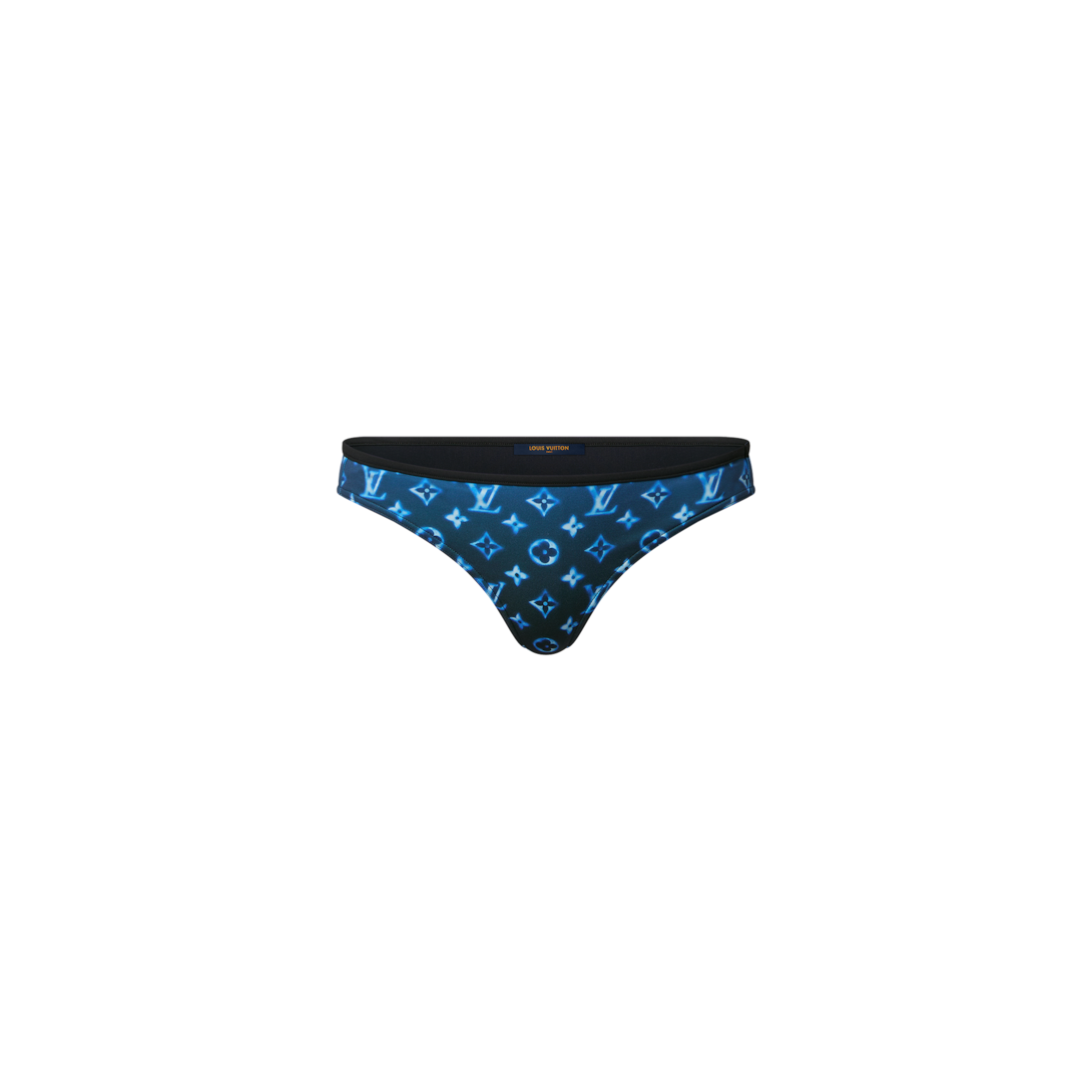 Sprayed Monogram Low-Rise Bikini Bottoms - OBSOLETES DO NOT TOUCH 1AAX7Y | LOUIS  VUITTON